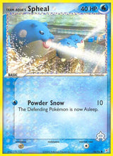 Team Magma vs Team Aqua 056 Team Aqua's Spheal