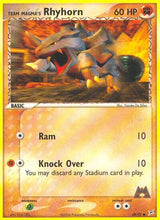 Team Magma vs Team Aqua 068 Team Magma's Rhyhorn