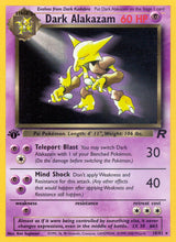 Team Rocket 018 Dark Alakazam