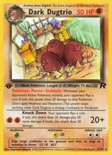 Team Rocket 023 Dark Dugtrio
