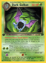 Team Rocket 024 Dark Golbat