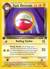 Team Rocket 034 Dark Electrode