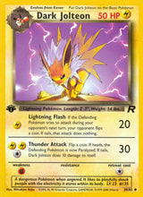 Team Rocket 038 Dark Jolteon