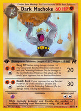 Team Rocket 040 Dark Machoke