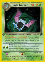 Team Rocket 007 Dark Golbat
