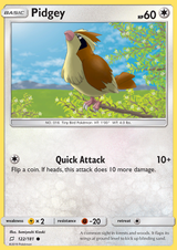 Team Up 122 Pidgey
