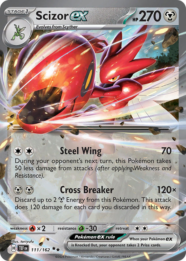 Temporal Forces 111 Scizor ex