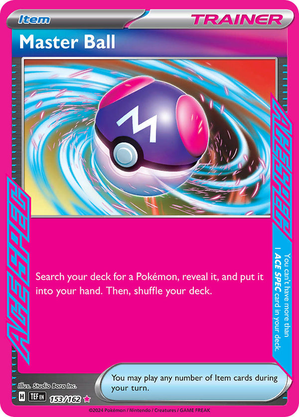 Temporal Forces 153 Master Ball