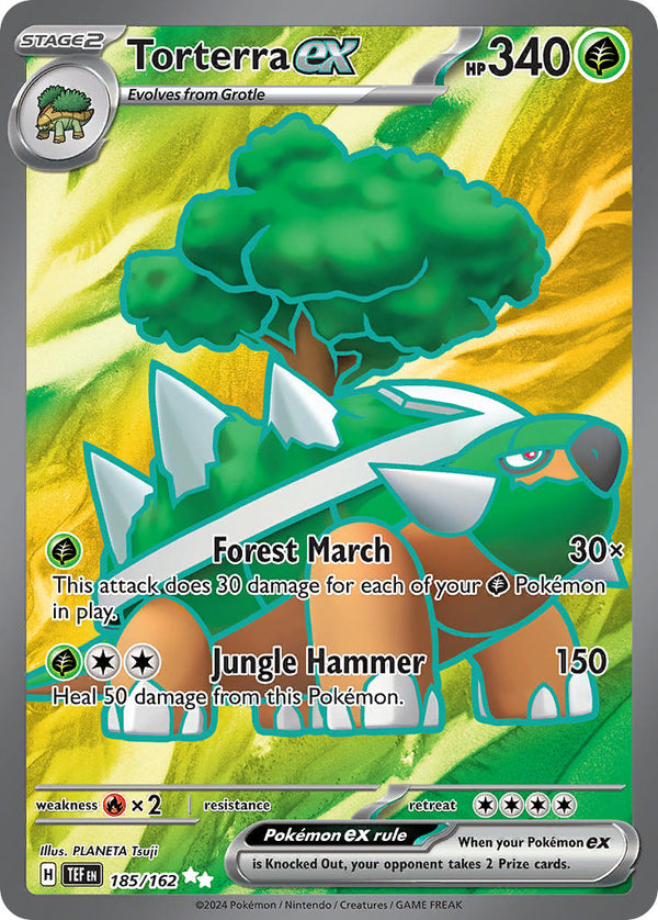 Temporal Forces 185 Torterra ex