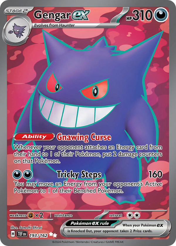 Temporal Forces 193 Gengar ex