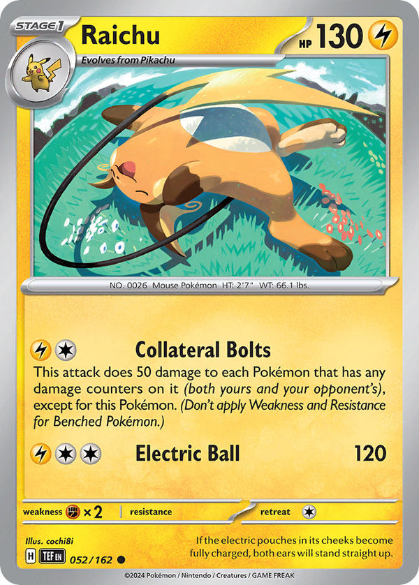 Temporal Forces 052 Raichu