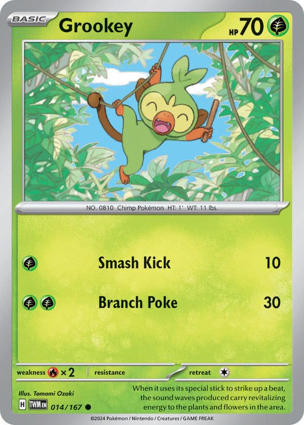 Twilight Masquerade 014 Grookey