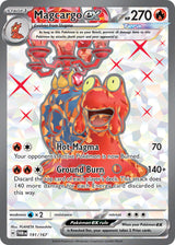 Twilight Masquerade 191 Magcargo ex