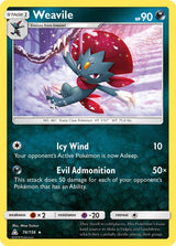 Ultra Prism 074 Weavile