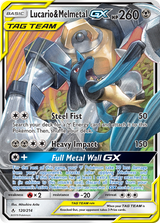 Unbroken Bonds 120 Lucario & Melmetal-GX