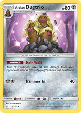 Unbroken Bonds 122 Alolan Dugtrio