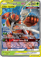 Unbroken Bonds 001 Pheromosa & Buzzwole-GX