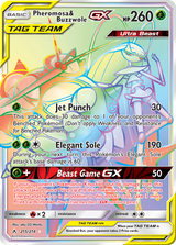 Unbroken Bonds 215 Pheromosa & Buzzwole-GX