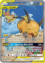 Unified Minds 221 Raichu & Alolan Raichu-GX