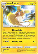 Unified Minds 057 Alolan Raichu