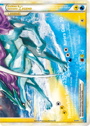 Unleashed 093 Raikou & Suicune LEGEND (Bottom)
