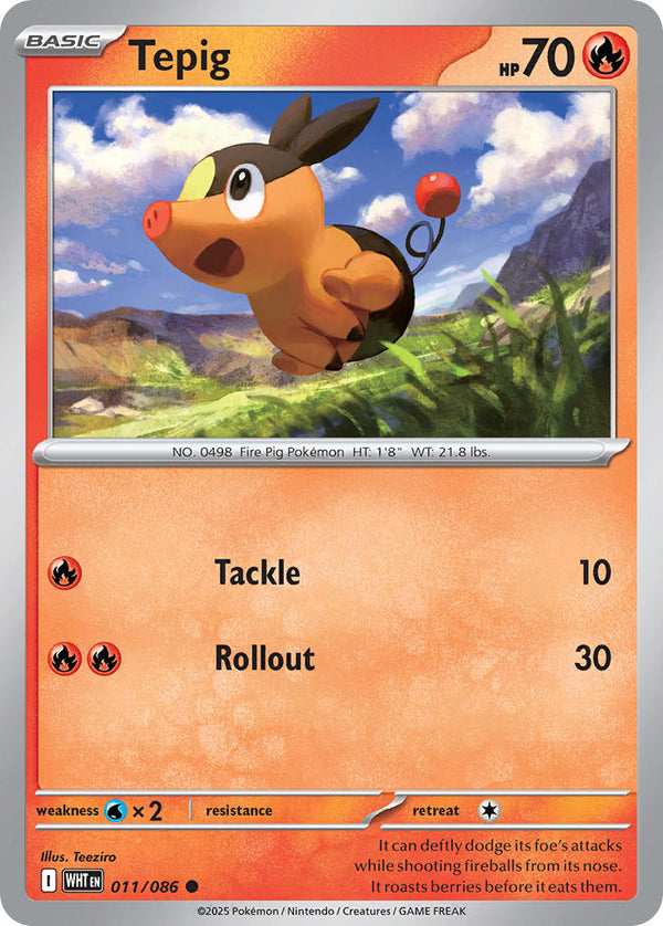 White Flare 011 Tepig