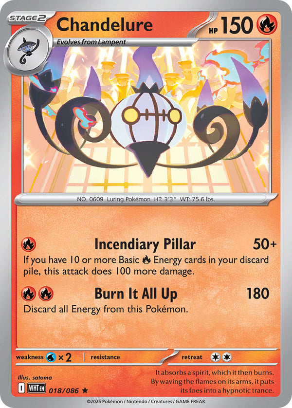 White Flare 018 Chandelure