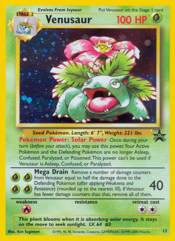 Wizards of the Coast Promos 013 Venusaur