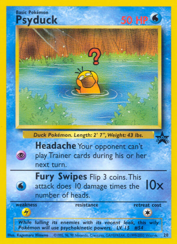 Wizards of the Coast Promos 020 Psyduck