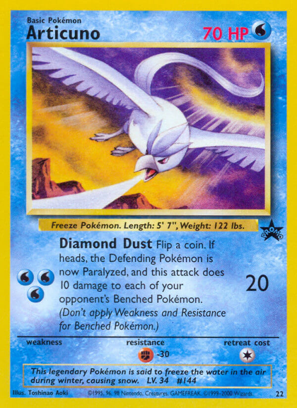 Wizards of the Coast Promos 022 Articuno