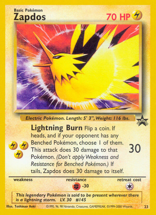 Wizards of the Coast Promos 023 Zapdos