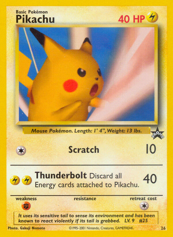 Wizards of the Coast Promos 026 Pikachu