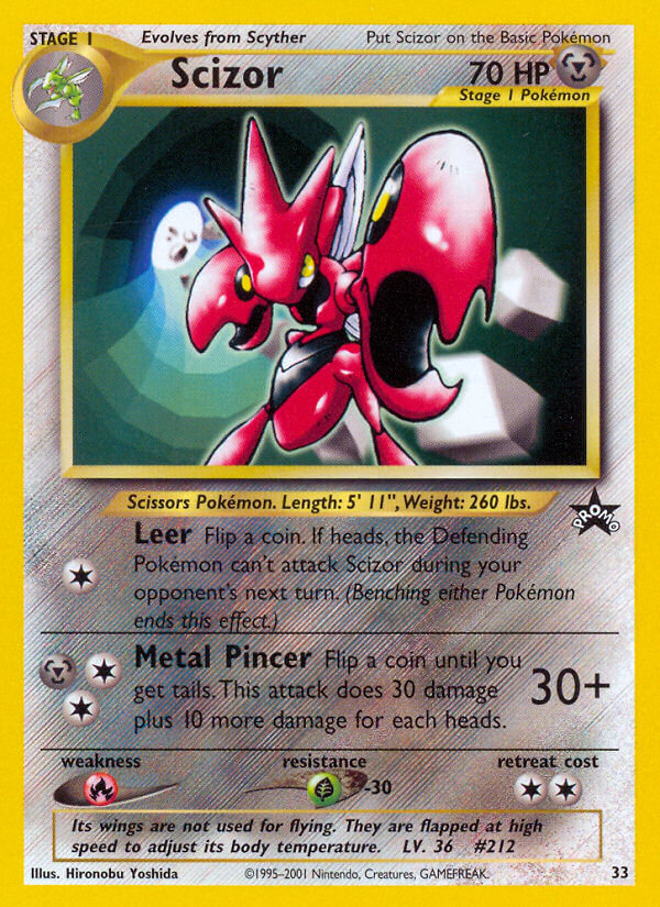 Wizards of the Coast Promos 033 Scizor