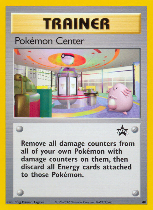 Wizards of the Coast Promos 040 Pokemon Center