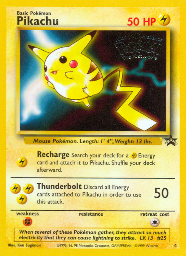 Wizards of the Coast Promos 004 Pikachu