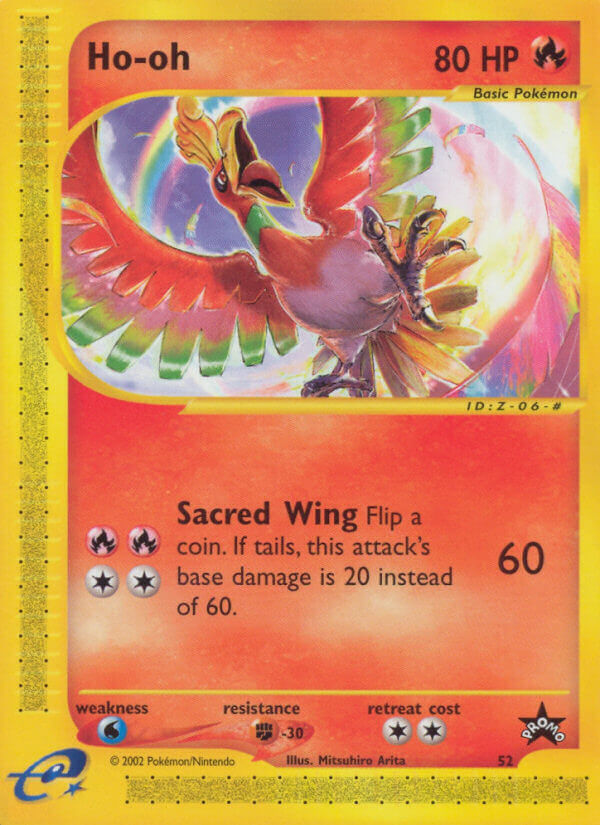 Wizards of the Coast Promos 052 Ho-Oh