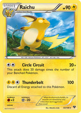 XY Base 043 Raichu