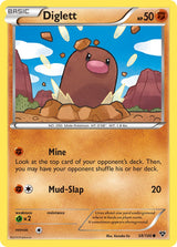 XY Base 058 Diglett