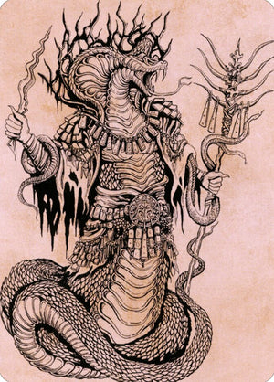 Battle for Baldur's Gate Art Series 051 Sivriss, Nightmare Speaker // Sivriss, Nightmare Speaker