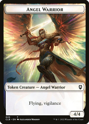 Battle for Baldur's Gate Tokens 025 Angel Warrior