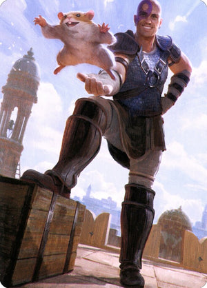Battle for Baldur's Gate Art Series 072 Minsc & Boo, Timeless Heroes // Minsc & Boo, Timeless Heroes