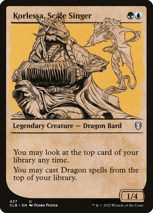 Commander Legends: Battle for Baldur's Gate 427 Korlessa, Scale Singer
