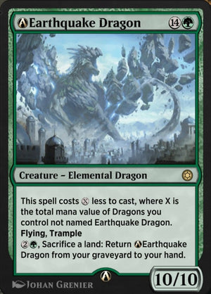 Alchemy Horizons: Baldur's Gate A-209 A-Earthquake Dragon