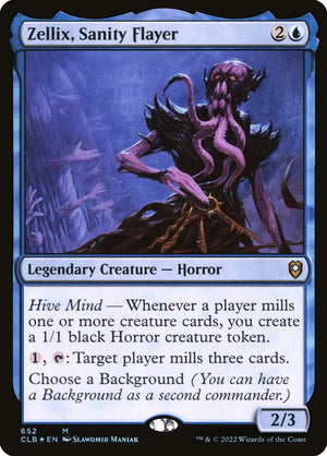 Commander Legends: Battle for Baldur's Gate 652 Zellix, Sanity Flayer