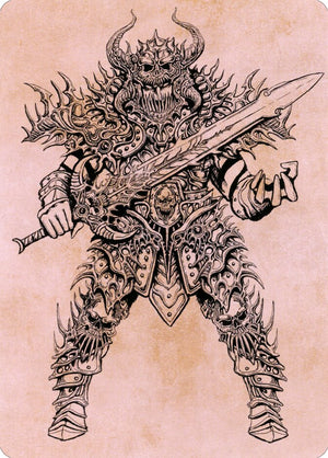Battle for Baldur's Gate Art Series 050 Sarevok, Deathbringer // Sarevok, Deathbringer