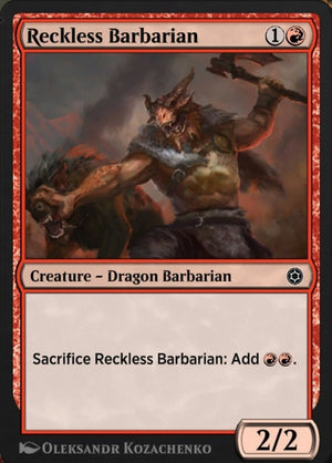 Alchemy Horizons: Baldur's Gate 187 Reckless Barbarian
