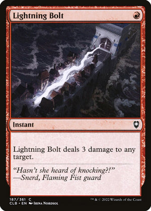 Commander Legends: Battle for Baldur's Gate 187 Lightning Bolt