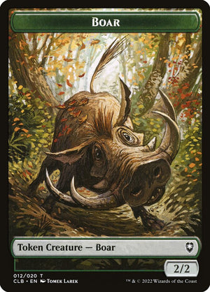 Battle for Baldur's Gate Tokens 012 Boar
