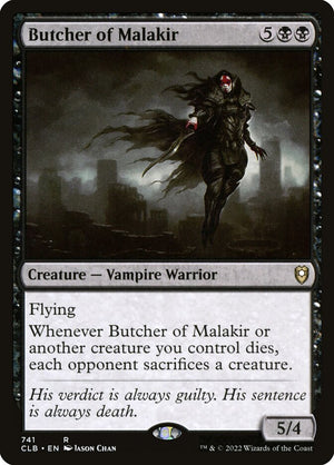 Commander Legends: Battle for Baldur's Gate 741 Butcher of Malakir