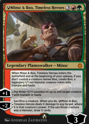 Alchemy Horizons: Baldur's Gate A-243 A-Minsc & Boo, Timeless Heroes